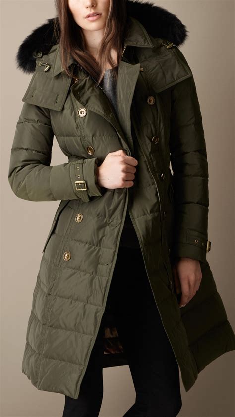 burberry green jacket womens|Burberry female jackets.